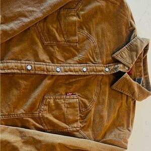 Vintage Levi's Red Tag slim stretch Corduroy Shirt XL
